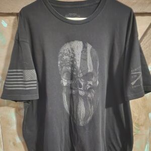 Grunt Style Black Skull Tee